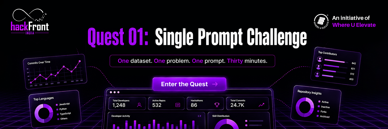 QUEST 01: Single Prompt Challenge cover image